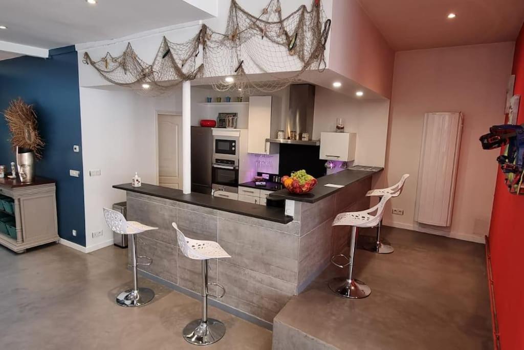 Dinard : Loft De 175 M² - A 150 M De La Plage エクステリア 写真